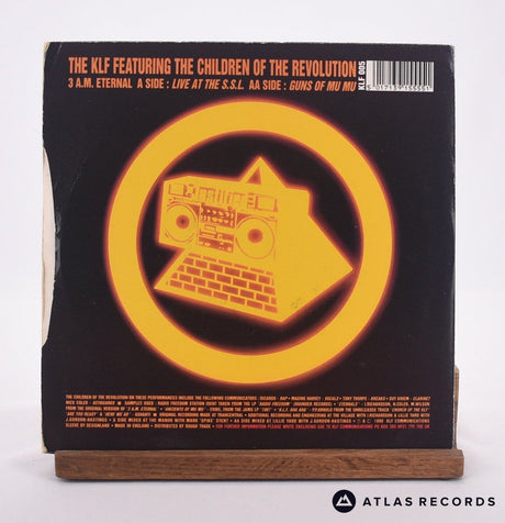 The KLF - 3 A.M. Eternal - 7" Vinyl Record - EX/VG+