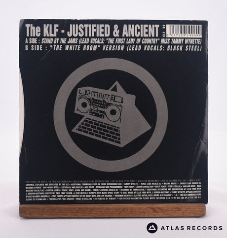 The KLF - Justified & Ancient - 7" Vinyl Record - VG+/VG+