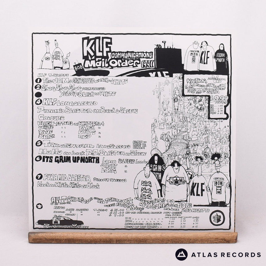The KLF - The White Room - Insert LP Vinyl Record - EX/EX