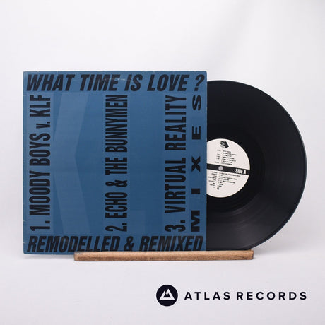 The KLF What Time Is Love? 12" Vinyl Record - Front Cover & Record
