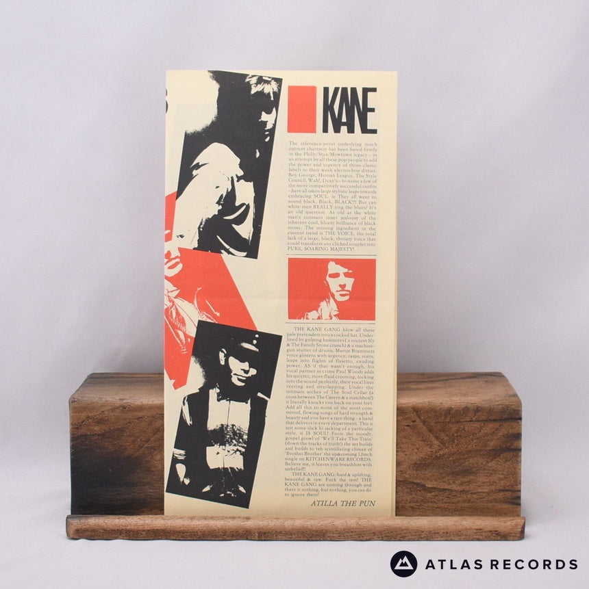 The Kane Gang - Closest Thing To Heaven - Insert 12" Vinyl Record - EX/VG+