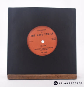 The Kaye Family A Free Audition By The Kaye Family 7" Vinyl Record - In Sleeve
