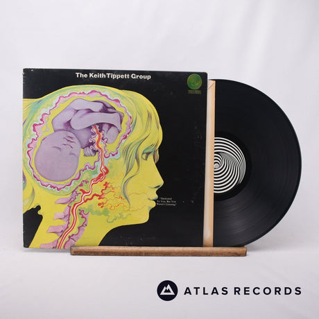 The Keith Tippett Group Dedicated To You, But You Weren't Listening LP Vinyl Record - Front Cover & Record