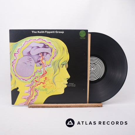 The Keith Tippett Group Dedicated To You, But You Weren't Listening LP Vinyl Record - Front Cover & Record