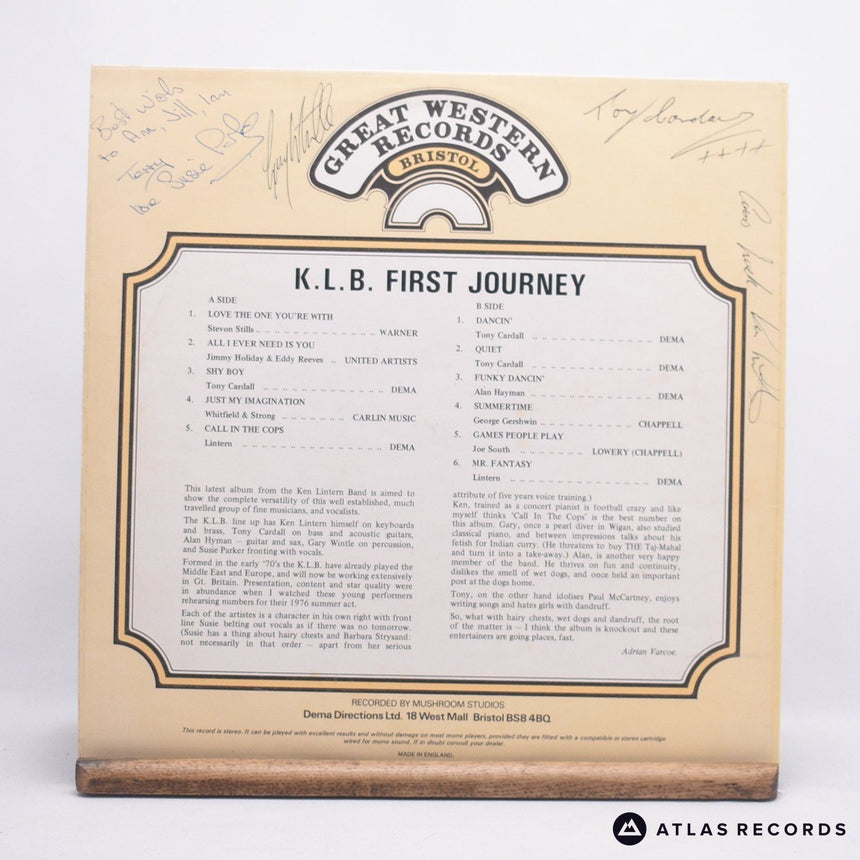 The Ken Lintern Band - First Journey - LP Vinyl Record - EX/EX