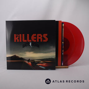 The Killers Battle Born 2 x LP Vinyl Record - Front Cover & Record