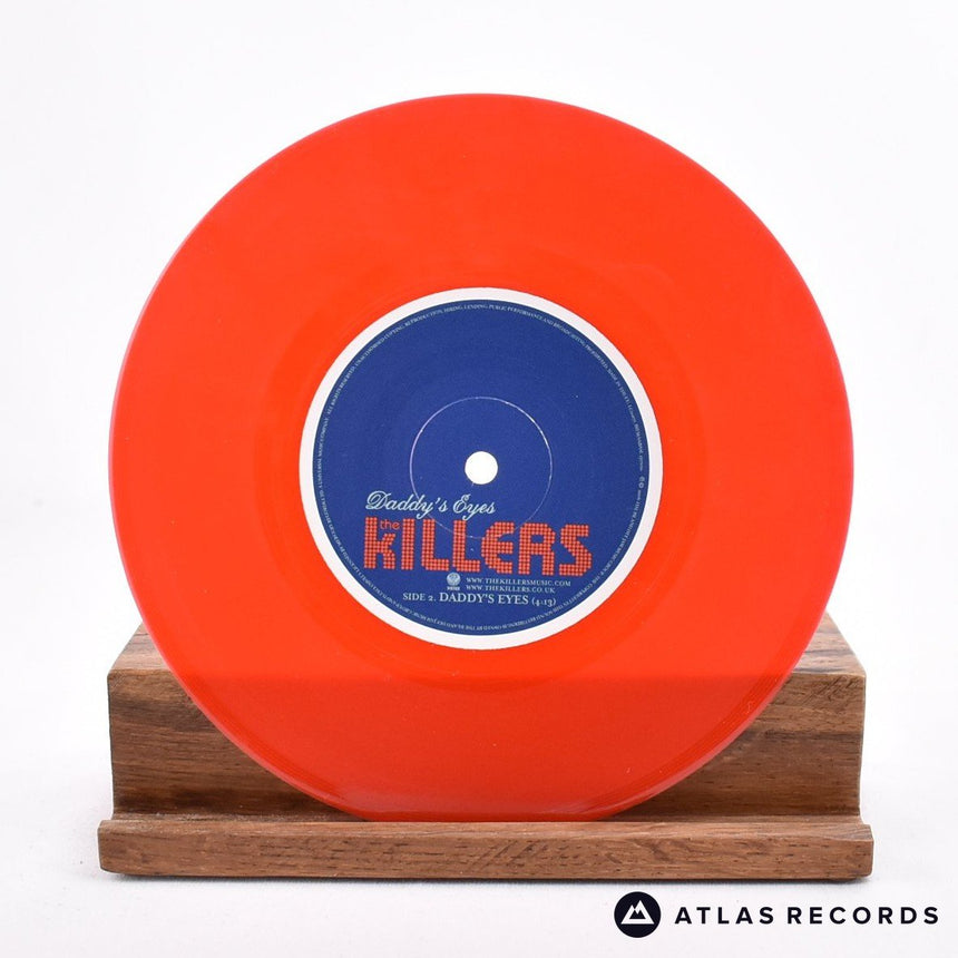 The Killers - Bones - Red Limited Edition Numbered 7" Vinyl Record - NM/NM