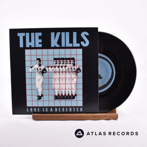 The Kills Love Is A Deserter 7" Vinyl Record - Front Cover & Record