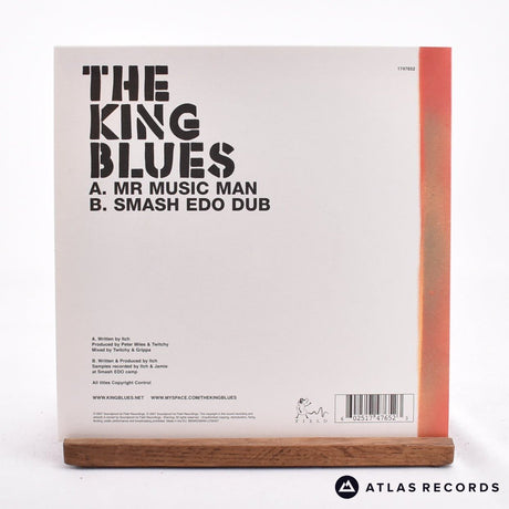 The King Blues - Mr Music Man - Green 7" Vinyl Record - NM/NM