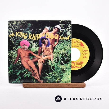 The King Khan & BBQ Show Teabag Party 7" Vinyl Record - Front Cover & Record