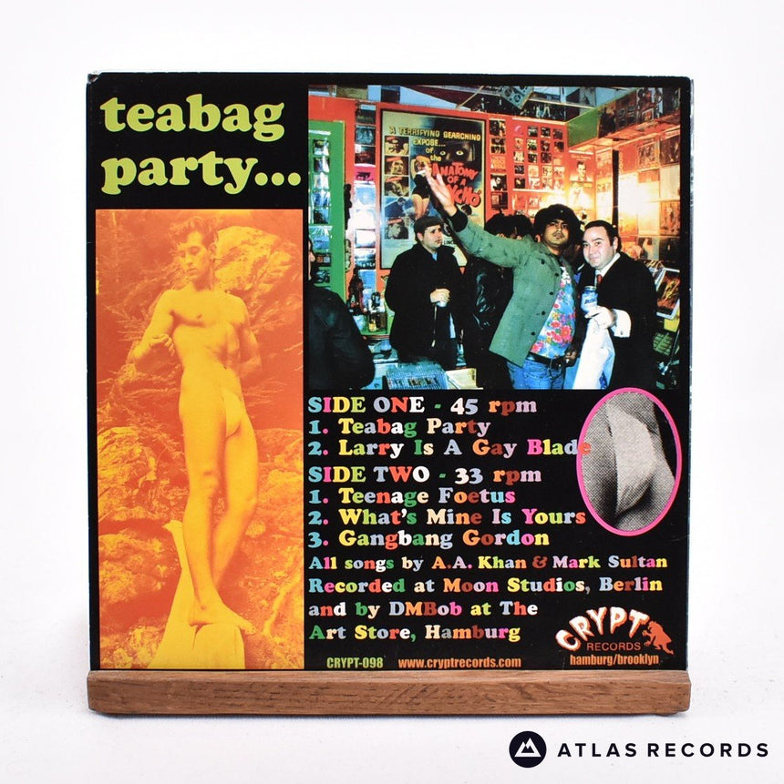 The King Khan & BBQ Show - Teabag Party - Us 7" EP Vinyl Record - EX/EX