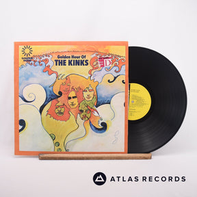 The Kinks Golden Hour Of The Kinks LP Vinyl Record - Front Cover & Record