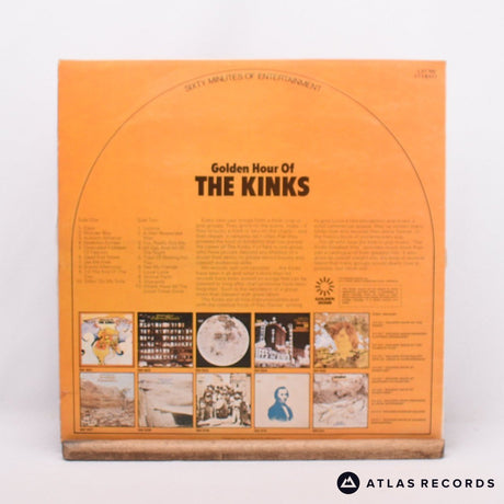 The Kinks - Golden Hour Of The Kinks - Embossed Sleeve LP Vinyl Record - VG+/EX