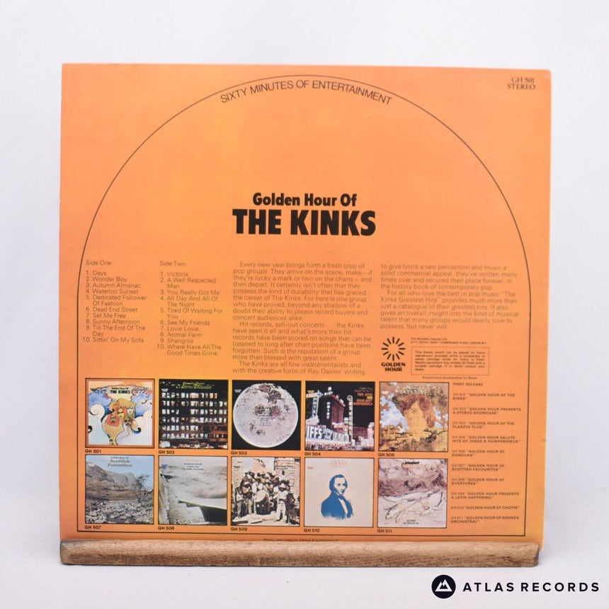 The Kinks - Golden Hour Of The Kinks - LP Vinyl Record - EX/EX