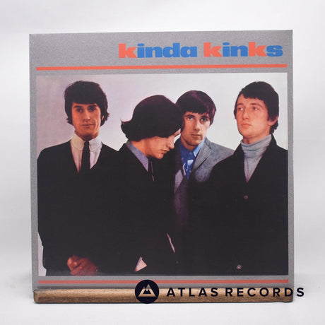 The Kinks Kinda Kinks LP Vinyl Record - Front Cover & Record