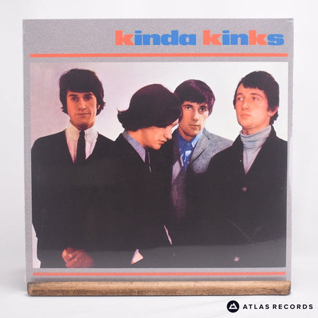 The Kinks Kinda Kinks LP Vinyl Record - Front Cover & Record