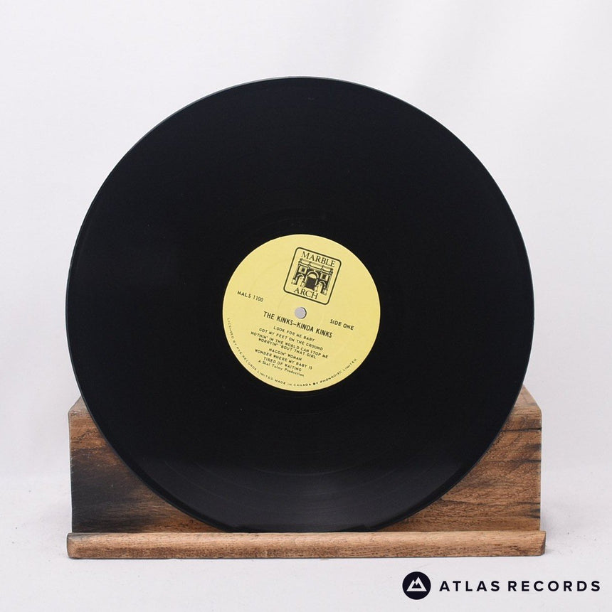 The Kinks - Kinda Kinks - Reissue Canada LP Vinyl Record - VG+/VG+