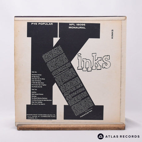 The Kinks - Kinks - Mono A2 B-4 LP Vinyl Record - VG+/VG+