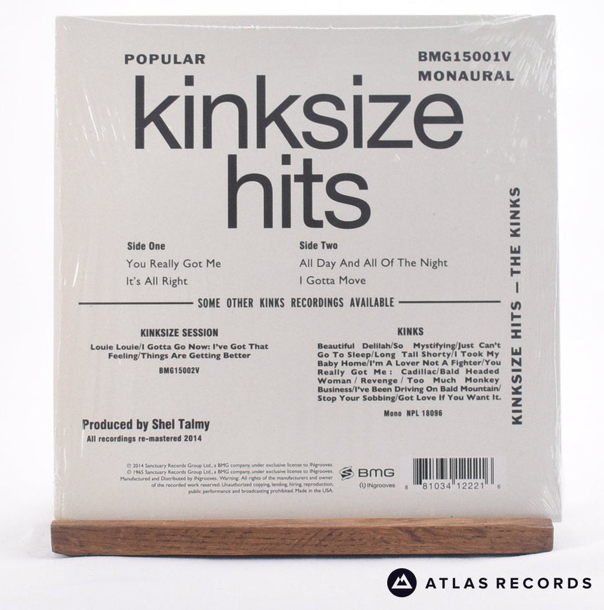 The Kinks - Kinksize Hits - Limited Edition 7" EP Vinyl Record - NM/VG+