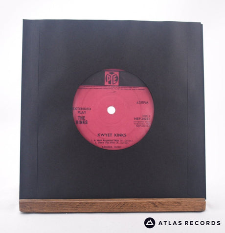 The Kinks - Kwyet Kinks - 7" EP Vinyl Record - VG+