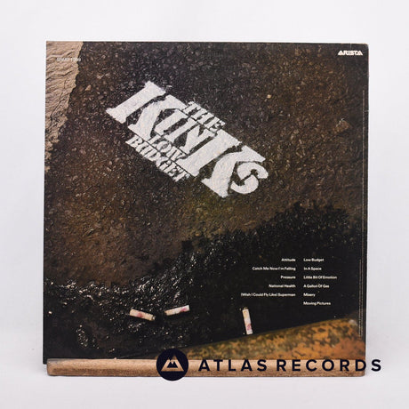 The Kinks - Low Budget - LP Vinyl Record - EX/EX