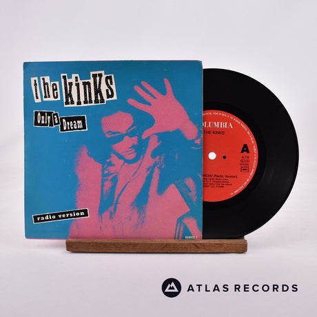 The Kinks Only A Dream 7" Vinyl Record - Front Cover & Record