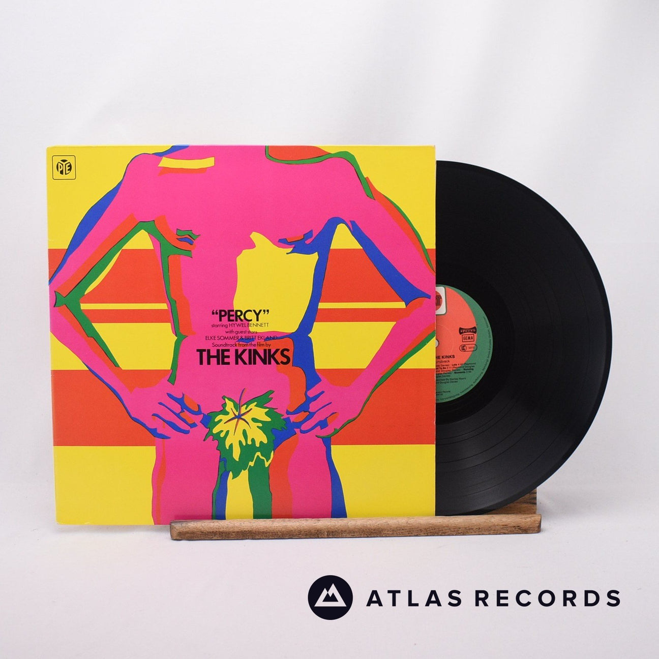 The Kinks Percy LP Vinyl Record - Front Cover & Record