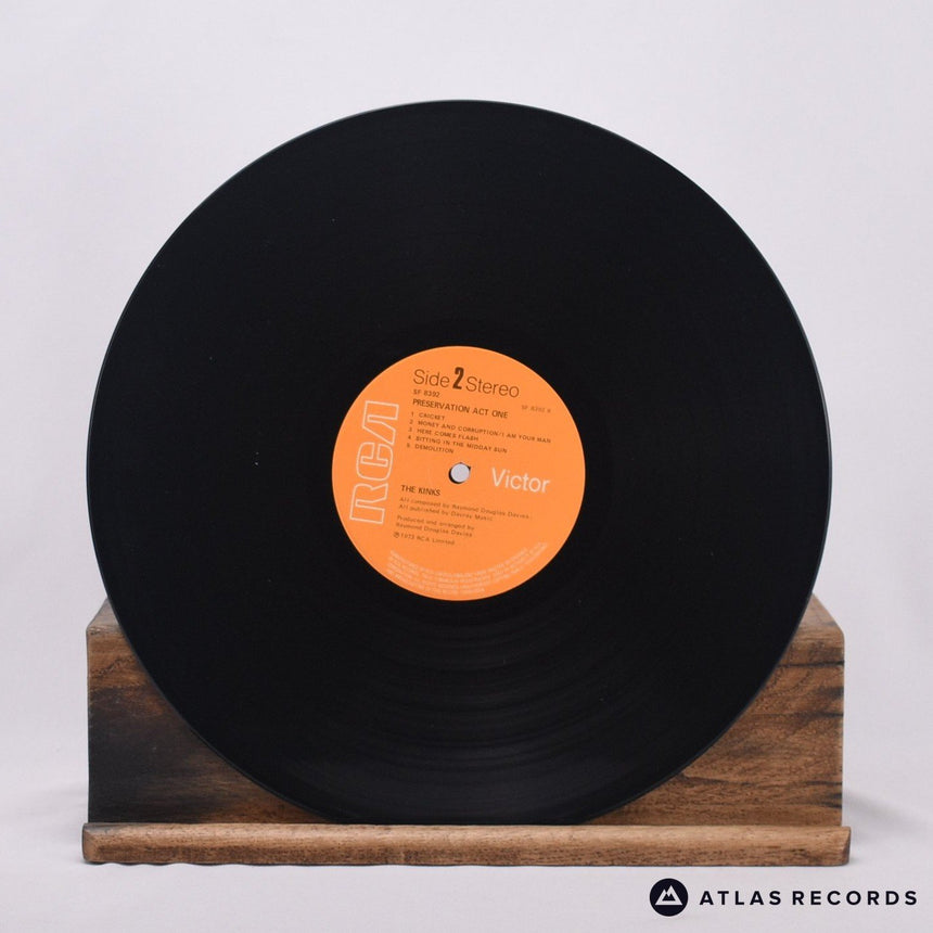 The Kinks - Preservation Act 1 - Lyric Sheet Stereo LP Vinyl Record - VG+/EX
