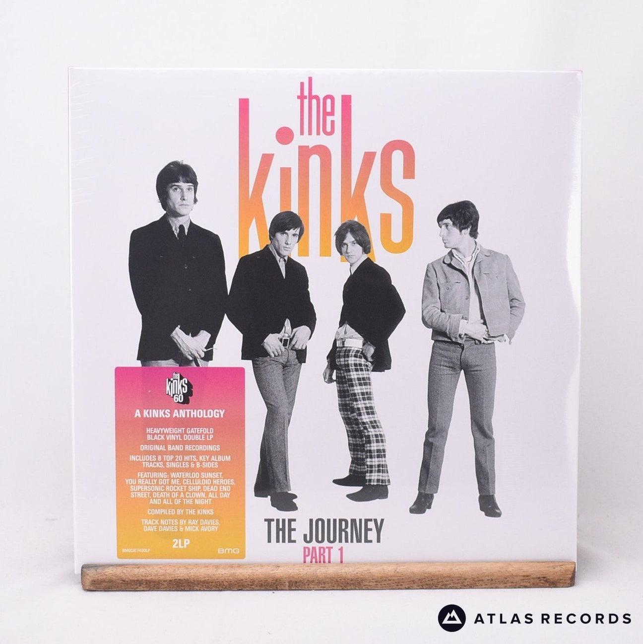 The Kinks The Journey - Part 1 2 x LP Vinyl Record - Front Cover & Record