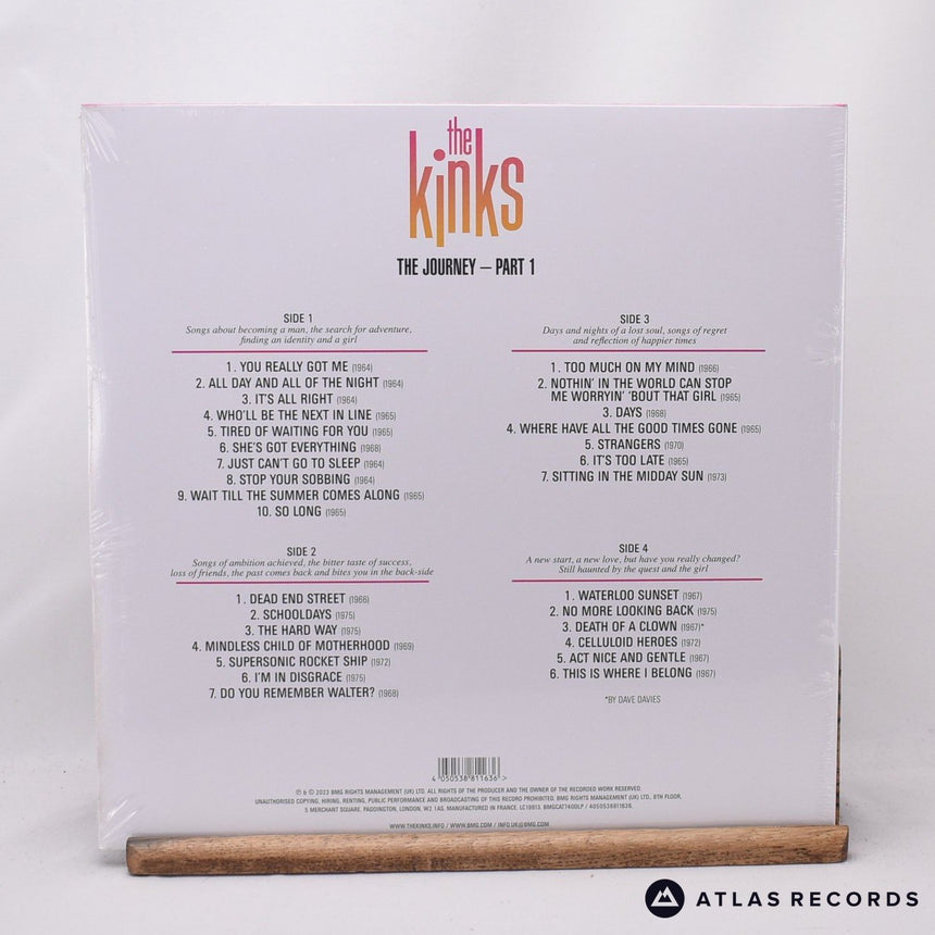 The Kinks - The Journey - Part 1 - Booklet Remastered 2 x LP Vinyl Record - NEW