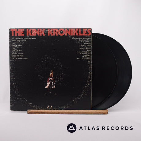 The Kinks The Kink Kronikles 2 x LP Vinyl Record - Front Cover & Record
