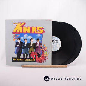 The Kinks The Ultimate Collection 2 x LP Vinyl Record - Front Cover & Record