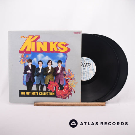 The Kinks The Ultimate Collection 2 x LP Vinyl Record - Front Cover & Record