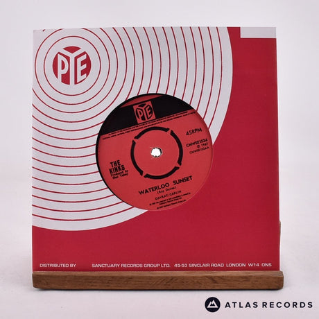 The Kinks Waterloo Sunset 7" Vinyl Record - Front Cover & Record