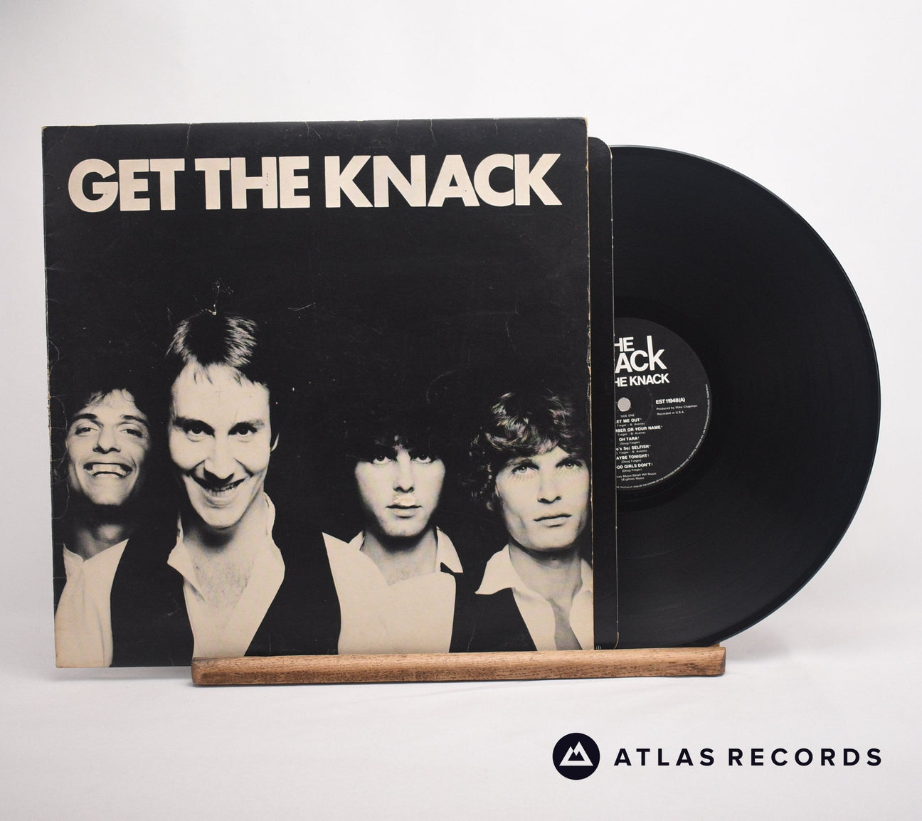 The Knack Get The Knack LP Vinyl Record - Front Cover & Record