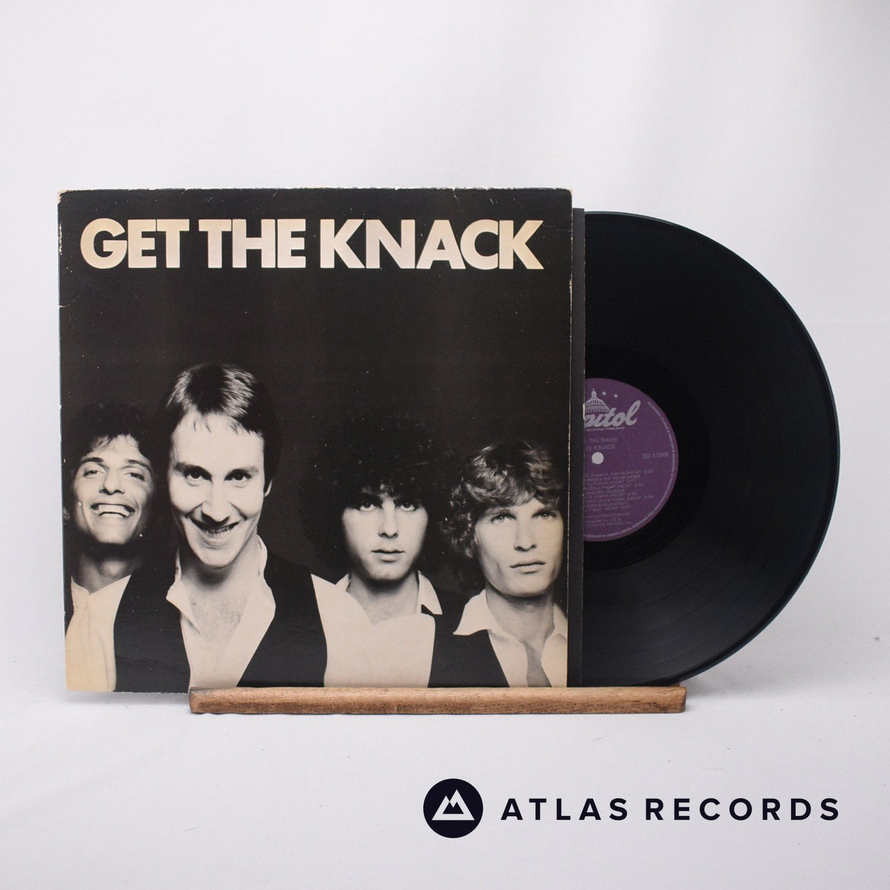 The Knack Get The Knack LP Vinyl Record - Front Cover & Record