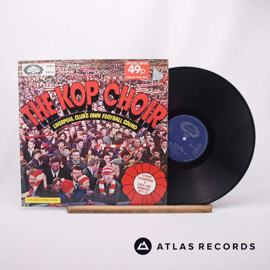 The Kop Choir Liverpool Club's Own Football Sound LP Vinyl Record - Front Cover & Record