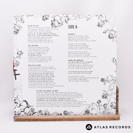 The Lads - Counterculture - Red Lyric Sheet LP Vinyl Record - NM/NM