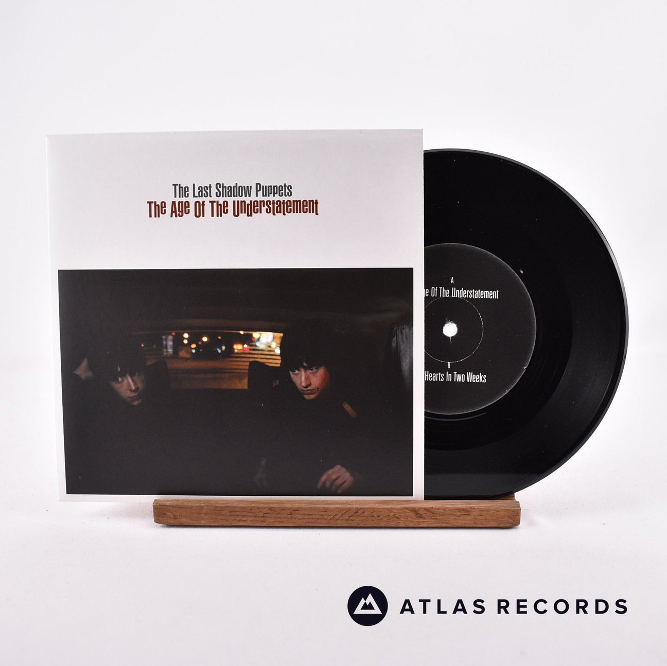 The Last Shadow Puppets The Age Of The Understatement 7" Vinyl Record - Front Cover & Record