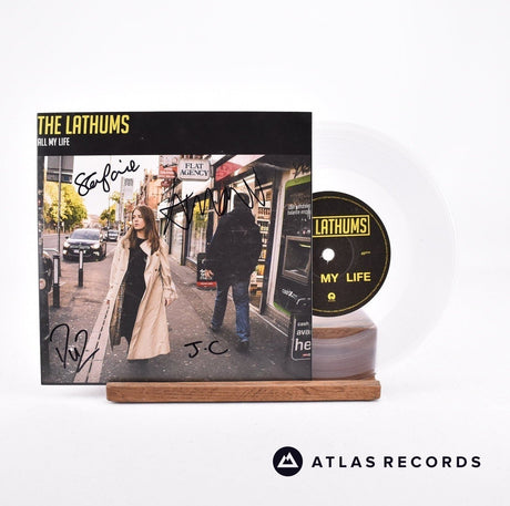 The Lathums All My Life 7" Vinyl Record - Front Cover & Record