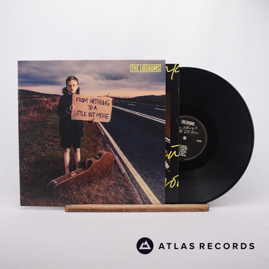 The Lathums From Nothing To A Little Bit More LP Vinyl Record - Front Cover & Record