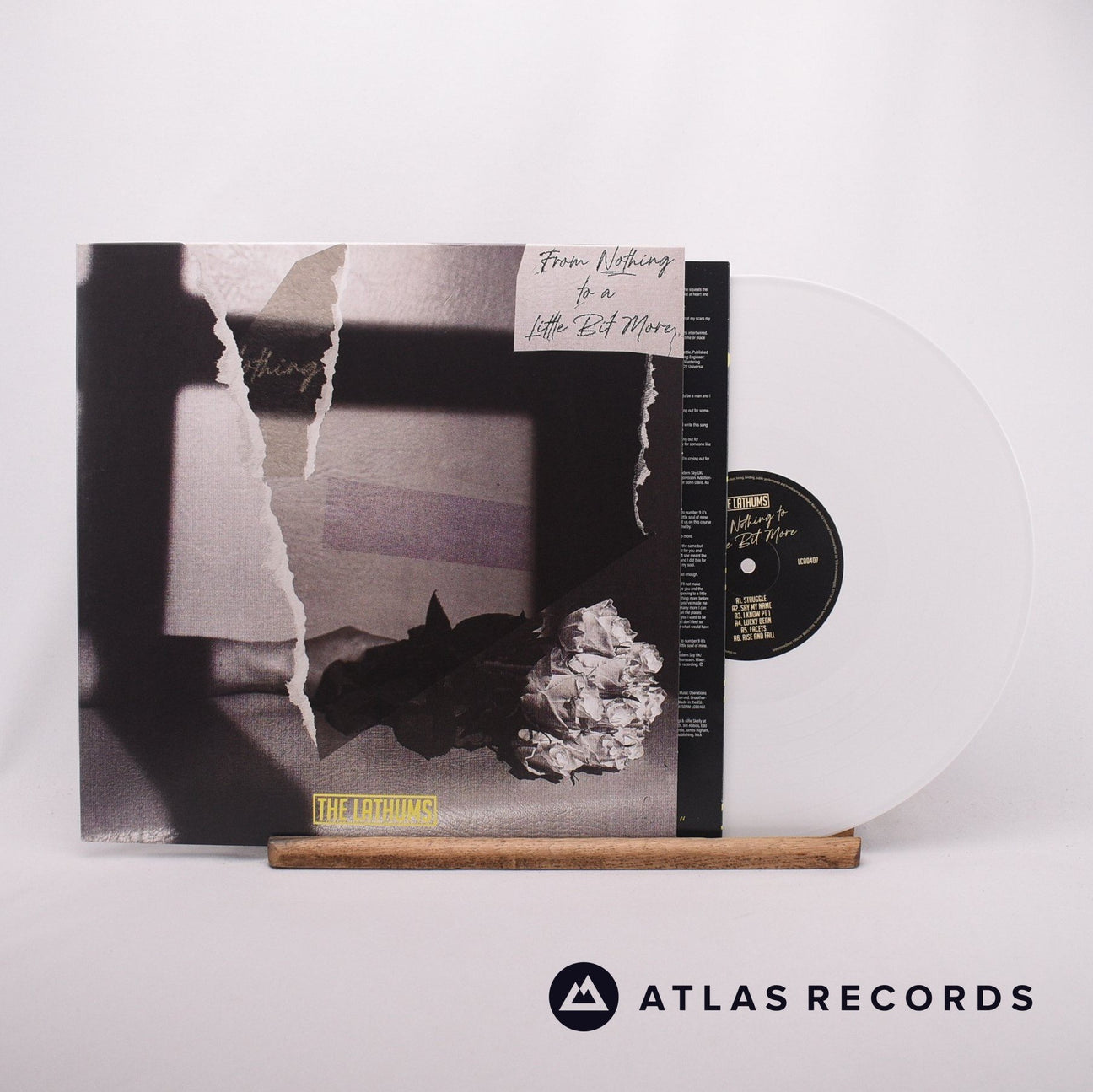 The Lathums From Nothing To A Little Bit More LP Vinyl Record - Front Cover & Record