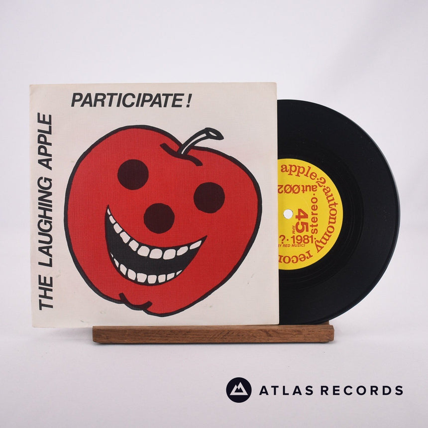 The Laughing Apple Participate! 7" Vinyl Record - Front Cover & Record