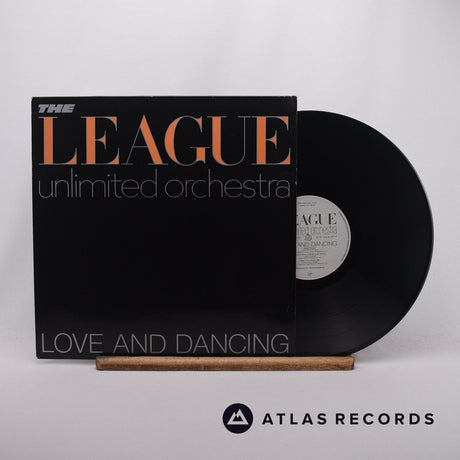 The League Unlimited Orchestra Love And Dancing LP Vinyl Record - Front Cover & Record