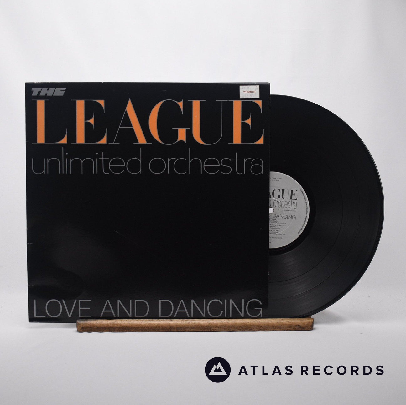 The League Unlimited Orchestra Love And Dancing LP Vinyl Record - Front Cover & Record