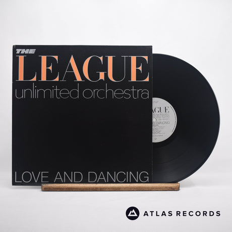The League Unlimited Orchestra Love And Dancing LP Vinyl Record - Front Cover & Record