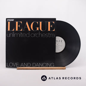 The League Unlimited Orchestra Love And Dancing LP Vinyl Record - Front Cover & Record