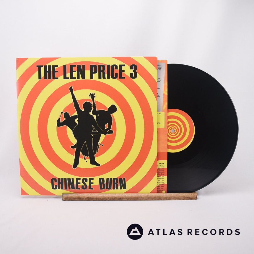 The Len Price 3 Chinese Burn LP Vinyl Record - Front Cover & Record