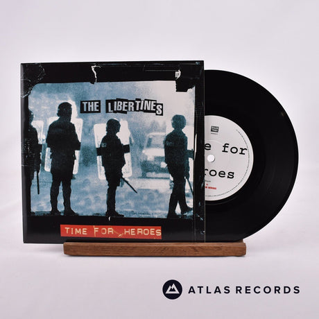 The Libertines Time For Heroes 7" Vinyl Record - Front Cover & Record