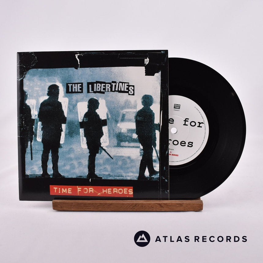 The Libertines Time For Heroes 7" Vinyl Record - Front Cover & Record